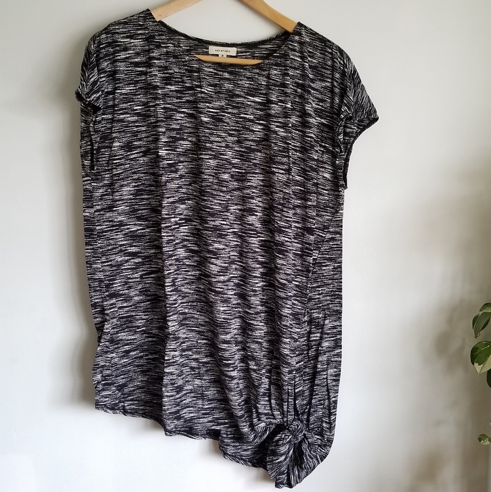 Asymmetrical knot tie work top Med